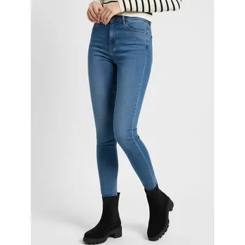 Dámské džíny Sinsay - Džíny super high waist skinny - námořnická modrá - 3154B-59J - 3154B-59J-36