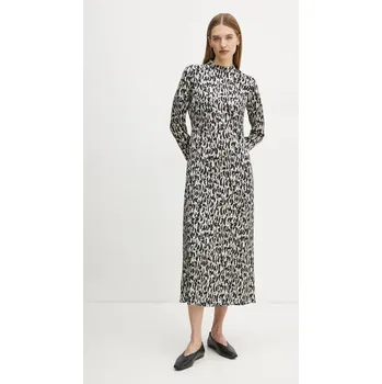 Dámské šaty Šaty Marc O'Polo béžová barva, maxi, 410109621517 12X, vel. 34