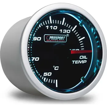 Tuning PROSPORT Performance přídavný budík řady Smoke, měřená hodnota: teplota oleje