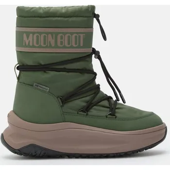 Pánská zimní obuv Pánské zelené sněhule Moon Boot Moon247 Polar WP 40