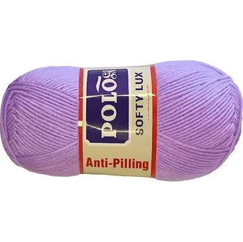 Příze Příze SOFTY LUX světle fialová 100g nežmolkující EU