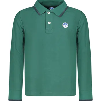 Pánské tričko NORTH SAILS CHILDREN'S LONG-SLEEVED POLO SHIRT, GREEN North Sails zelená 3473882
