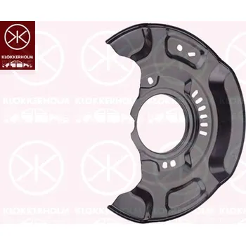 Brzdový systém Ochranný plech proti rozstřikování, brzdový kotouč KLOKKERHOLM 8164377