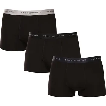 Boxerky 3PACK pánské boxerky Tommy Hilfiger černé (UM0UM03411 0R3) XL UM0UM03411 0R3 Možnost vrácení zboží ZDARMA do 120 dnů!