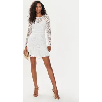 Dámské šaty Morgan Koktejlové šaty 241-RILLE Bílá Regular Fit 42