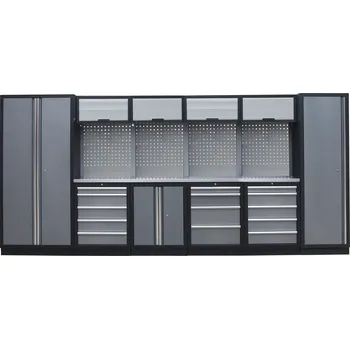 Dílenský regál Kvalitní PROFI dílenský nábytek 4235 x 495 x 2000 mm - TGS1300AQ