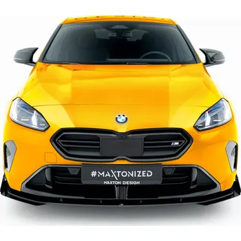 Tuning Maxton Design rohové spoilery pod přední nárazník pro BMW řada 1 F70, plast ABS bez povrchové úpravy, M-Pack