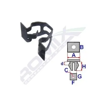 Auto elektroinstalace Montážní příchytka