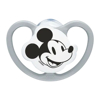 dudlíky NUK Dudlík Perfect Match Air Mickey 0-6 m 1 ks box Grey