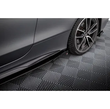 Tuning Maxton Design křidélka bočních difuzorů pro Mercedes třída C W205 Facelift/43 AMG/Coupe, plast ABS bez povrchové úpravy