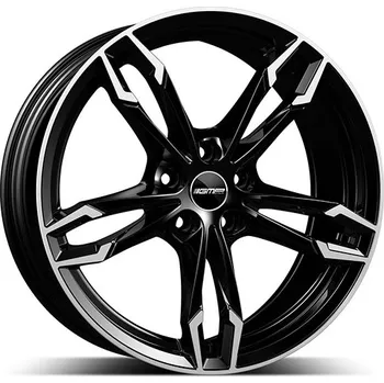 Alu kolo 9,5x20 5/120 ET45 GMP Dea; black diamond, kužel, průměr 72,6 (750kg)