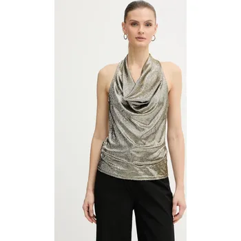 Halenka Morgan dámská, zlatá barva, hladká, DREA GLD, vel. XS