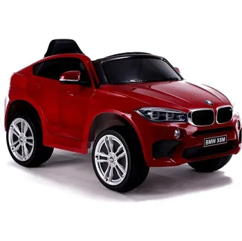 Dětské elektrovozidlo LEAN CARS BMW X6 červený lak - Elektrické autíčko
