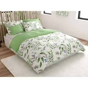 Povlečení Bavlněné povlečení KARDA BLEND bílé Rozměr povlečení: 70 x 90 cm | 140 x 200 cm, 140x200 / 70x90 cm, 140x220 / 70x90 cm