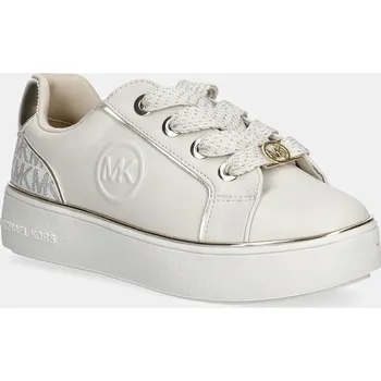 Chlapecké tenisky Dětské tenisky Michael Kors JORDANA MCCLAIN béžová barva, MK02731272 01X, EUR 31
