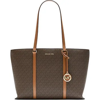Kabelka Kabelka Michael Kors multifunction large logo hnědá + doprava zdarma