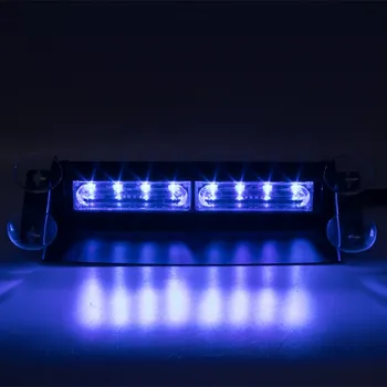 Pracovní světlo PREDATOR LED vnitřní, 8x LED 3W, 12V, modrý
