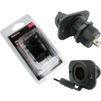 Auto elektroinstalace Zásuvka zapalovače s krytem 12/24V, 42303