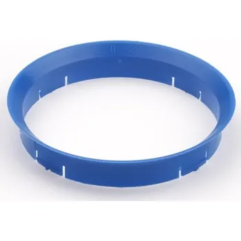 Alu kolo Kroužek vymezovací 76,0 / 74,1 (Z19), plast, modrá, přesah kužele 5mm