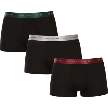 Boxerky 3PACK pánské boxerky Tommy Hilfiger černé (UM0UM03411 0R4) M UM0UM03411 0R4 Možnost vrácení zboží ZDARMA do 120 dnů!