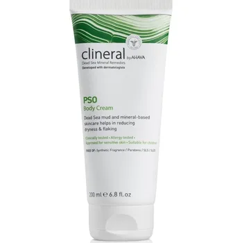 Tělový krém AHAVA Clineral PSO Tělový krém 200ml - Poškozená krabička