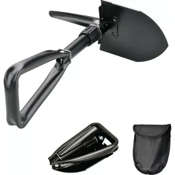 kempingová židle Skládací multifunkční lopatka model M – černá (LPT3)