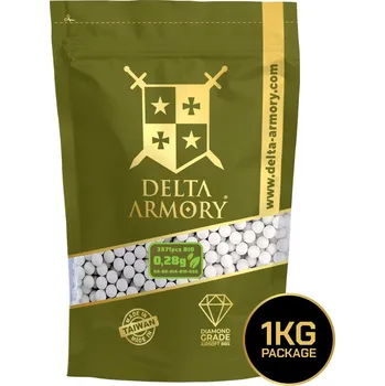 Airsoft Delta Armory airsoftové kuličky TRACER Diamond 0,20g 5000ks - Glow in the Dark