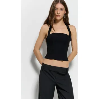 Dámská móda Top - M - House - černá - 384GH-99X