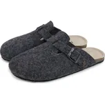 Vlnka Dámské barefoot vlněné pantofle Michaela šedá velikost obuv dospělí 40