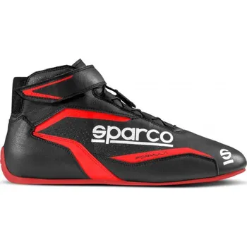 Moto obuv SPARCO Topánky Sparco FORMULA black and red 45