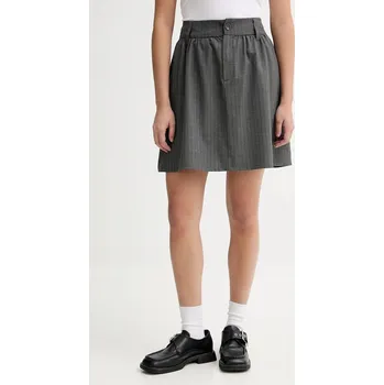 Dámská sukně Sukně Marc O'Polo šedá barva, mini, áčková, 5000007576 90X, vel. L
