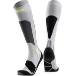 X-Socks Ski Discover OTC Jr - rhino grey/canary 35-38