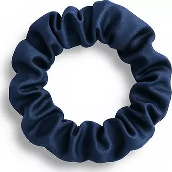 SleepKing™ Hedvábná gumička, Malia - Tmavě modrá