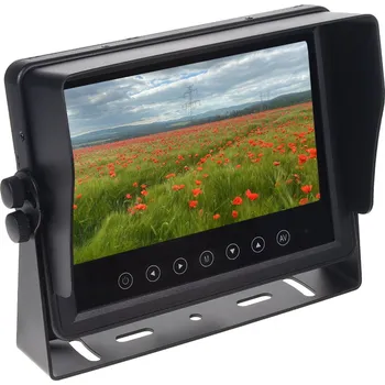 Auto Hi-Fi AHD monitor 7" prachotěsný/voděodolný/nárazu odolný, 3x4PIN vstup
