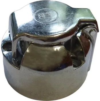 Maják Zásuvka na přívěs 7 pólová kovová s gumovou podložkou