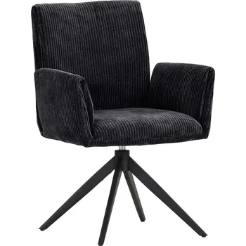 Grafitové otočné křesílko Farmer 65 x 90 x 60 100% polyester, kov