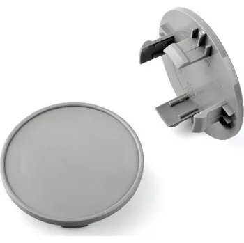 Alu kolo krytka průměr 48/65mm(vnitřní,vnější)(CS65G-POR) Porsche Macan, šedá, bez loga, úchyt 7mm