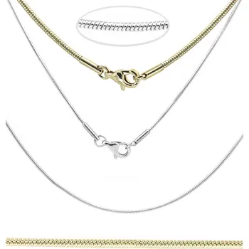 Řetízek Foxette Hadí řetízek 1,5mm Foxette z chirurgické oceli - 45 cm / Originální JF_0416