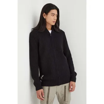 Pánský svetr Kardigan G-Star pánský, černá barva D23533.D170 99X, vel. XXL