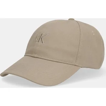 Kšiltovka Bavlněná baseballová čepice Calvin Klein Jeans tyrkysová barva, s potiskem, LV04K5024G 80X, vel. ONE SIZE