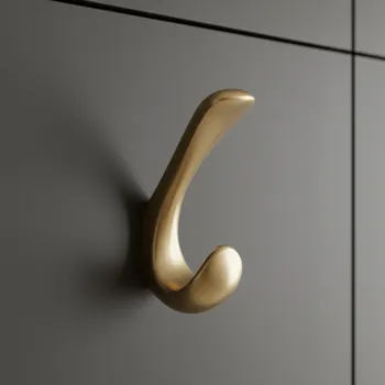 Věšák Interex design Věšák MANAL / Zlatá broušená