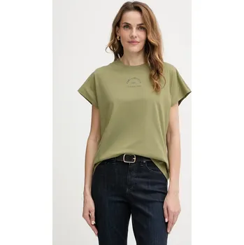 Pánské oblečení Bavlněné tričko Karl Lagerfeld B1W17032 zelená 78X, vel. M