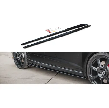 PC tuning Maxton Design difuzory pod boční prahy ver.2 pro Audi RS3 8V Facelift, carbon-Look, Sedan