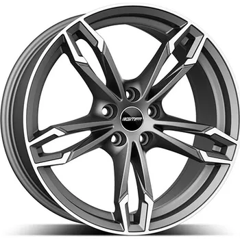 Alu kolo 8,0x19 5/120 ET43 GMP Dea; matt anthracite diamond, kužel, průměr 72,6 (650kg)