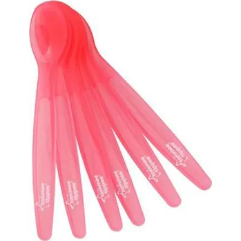 Příbor TOMMEE TIPPEE Lžičky 6 ks 6m+ Basic