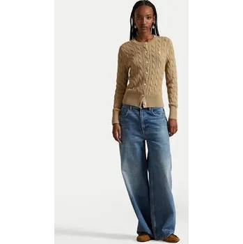 Pánský svetr Polo Ralph Lauren Kardigan 211971868502 Béžová Slim Fit L