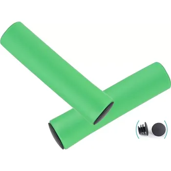 Pěnové gripy na kolo (1 pár) – zelené (RUKP2)