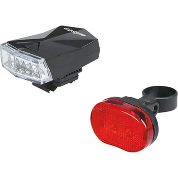 Cyklosvítilna Sada předního a zadního světla WISTA 2 – 80054 Wista