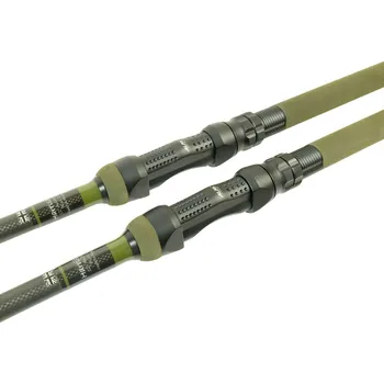 Rybářský prut Harrison Advanced Rods Harrison kaprový prut Aviator 11ft 3,25lb, Green Elite Edition, Alps ARD Black Matt, Kigan ZDZ 50mm Gunsmoke, Green Olive Duplon