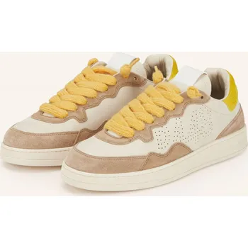 Pánské tenisky p448 Teniska Vert 2, krémová / světle hnědá / žlutá